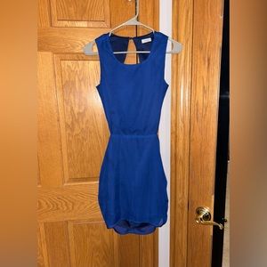 Tobi royal blue mini dress size XS